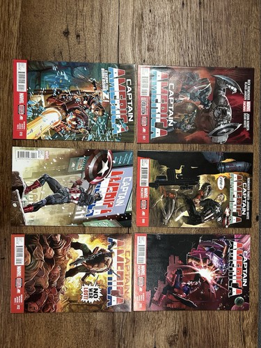 30 CAPTAIN AMERICA #1-25 + NUOVISSIMO SET 1-6 RICK REMENDER 1° APP SAM AS CAP - Foto 3 di 10