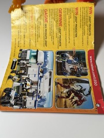 Lego Bionicle 8985 Glatorian Legends ACKAR + Box & Instructions