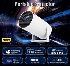 Tragbar Smart Projektor 1080P und 4K Beamer m...