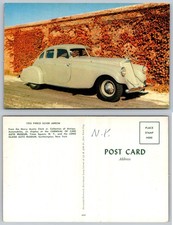 1933 Pierce Silver Arrow Classic Car Postcard Henry Austin Clark Jr. Auto Museum