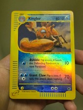 Pokemon TCG Kingler 15/165 Reverse Holo Rare E-reader Expedition Base Set LP on eBay