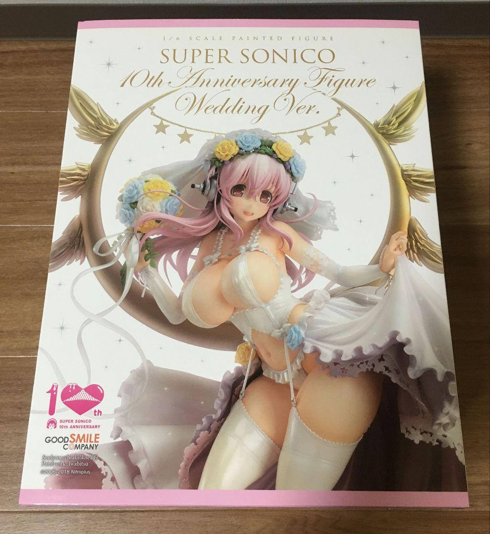 GOOD SMILE COMPANY Super Sonico 10th Anniversary Figure Wedding