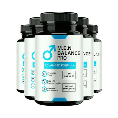 5-Pack M.E.N Balance Pro Pills, MEN Balance Pro for Male Health - 300 Capsules