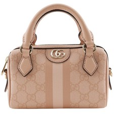 GUCCI Ophidia Super Mini Borsa a Mano 781490 FAD03 6241 2 VIE Spalla Polverosa...