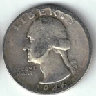 USA - 1946S - Washington ¼ $ - Silver Eagle - Very Rare - #21561