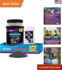 3 lbs Activated Carbon for Aquariums - Odor Elimination Cleaner Tanks