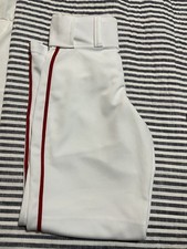 Youth Alleson Baseball Pants Youth Small With Red Piping On Side