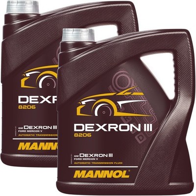 8L MANNOL DEXRON 3 III AUTOMATIKGETRIEBEÖL AUTOMATIC PLUS ATF SERVOÖL GETRIEBEÖL