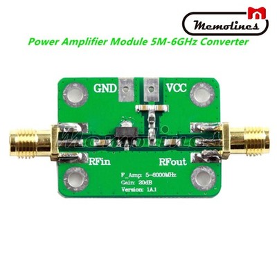 5M-6GHz RF Ultra-Wideband Medium Power Amplifier Module Converter +20dB #to