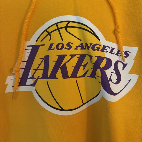 Los Angeles Lakers NBA Licensed Hoodie Sweatshirt Men’s Large - Picture 2 of 4