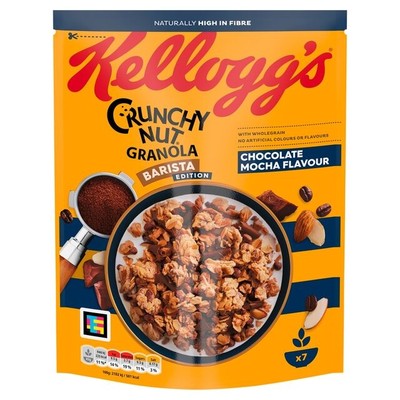 Kellogg's Crunchy Nut Granola Barista Mokka 350g - Schokolade Mokka Geschmack