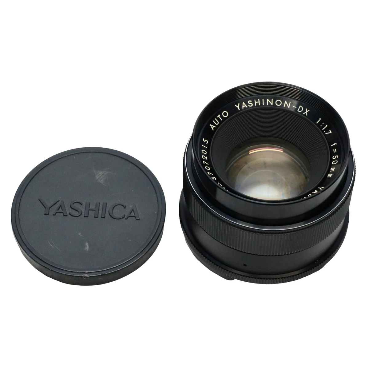 Yashica Camera Lenses 50mm Focal f/1.7 Maximum Aperture for sale