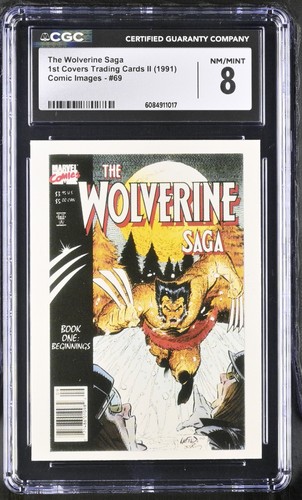 1991 Wolverine Saga 1st Covers Marvel Comics Presents Card #69 CGC 8 NM/MINT