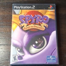 Spyro: Enter the Dragonfly (Sony PlayStation 2 PS2) NTSC-U/C Manual Case Disc