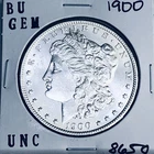 1900 BU GEM MORGAN SILVER DOLLAR UNC MS+++ U.S. MINT RARE COIN 8650