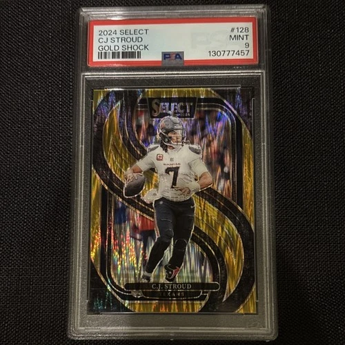 2024 Select Gold Shock CJ STROUD /10