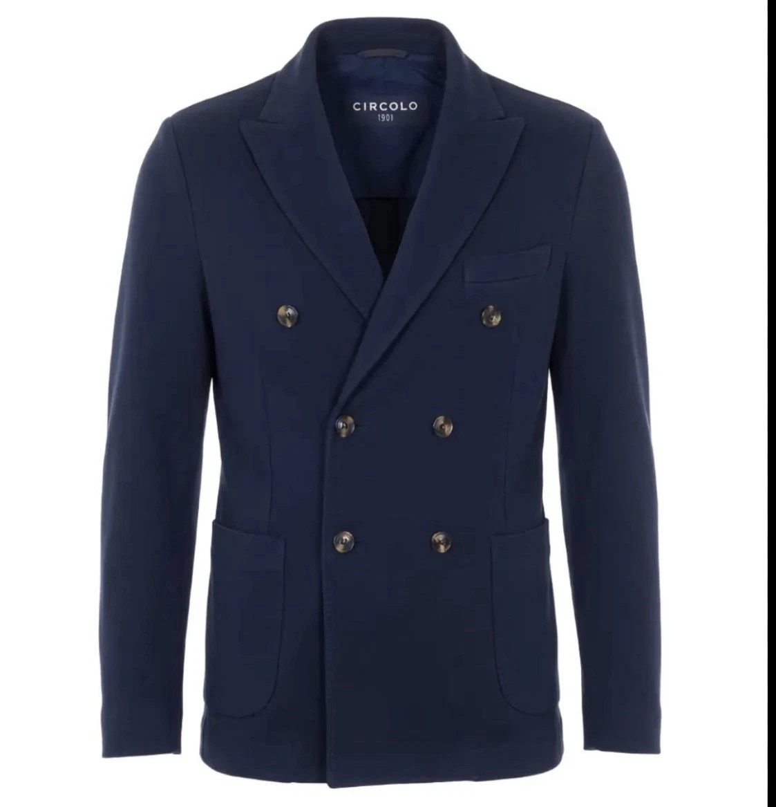 Denim Regular Double-Breasted Suits & Blazers for Men for sale | eBay
