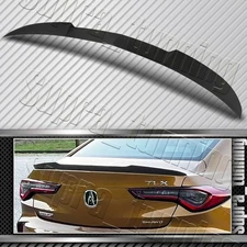 W-Power Black Trunk Duckbill Spoiler Wing V-Style For 2021-2025 Acura TLX Sedan