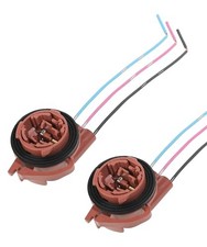 2PCS Turn Signal Socket,Car Accessories Brake Light Socket,Turn Signal Bulb