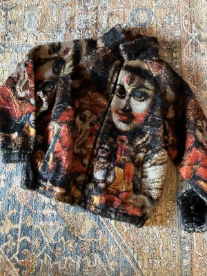 SUPREME GANESH FAUX FUR JACKET FW19 SIZE XL BNWOT | eBay
