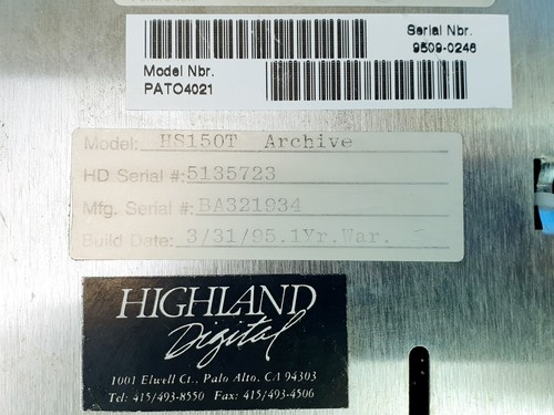 Highland Digital Modell HS150T Archive Inkl. MwSt - Picture 4 of 4