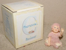 Boyds Bear Faeriessence Faerietots Wha'sat Baby Fairy Figurine 36269 Box
