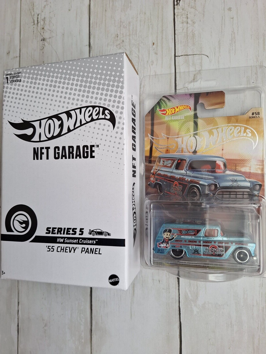 55 Chevy Panel #58 🔥 1:64 Series 5 HW Sunset Cruise NFT Garage 1