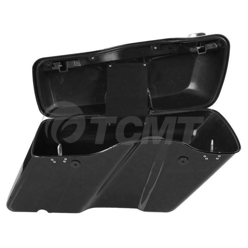 Alforja rígida con soportes de conversión aptos para Harley Davidson Softail 1984-2017 Foto 4 de 4