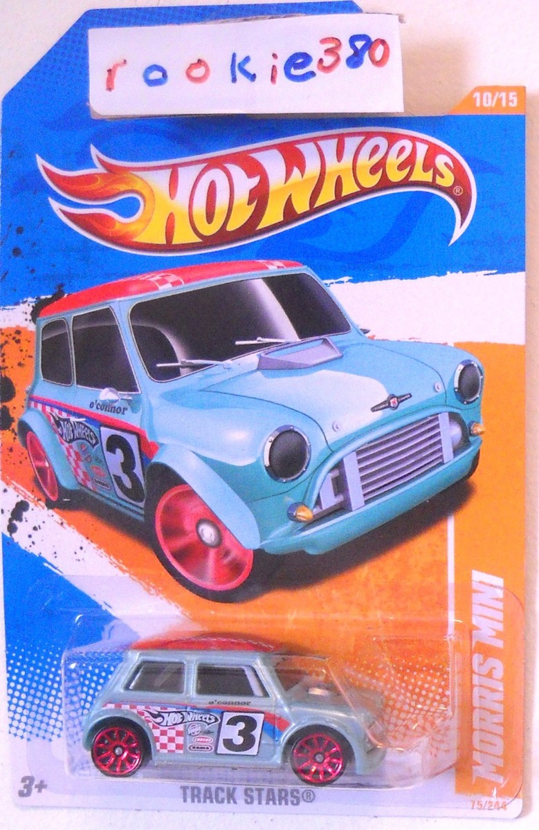 2011 Hot Wheels TRACK STARS #75 ∞ MORRIS MINI ∞ COOPER