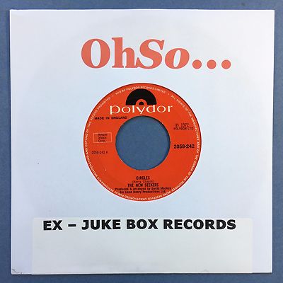The New Seekers - Circles - JUKEBOX READY - Polydor 2058-242 Ex Condition