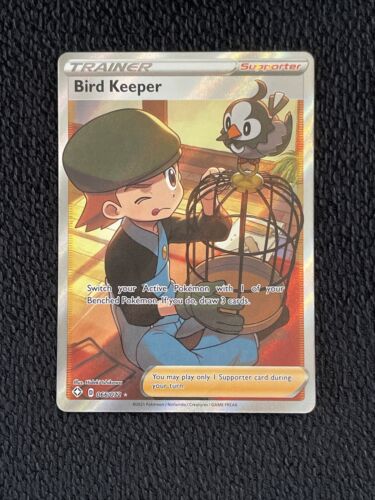 Bird Keeper 066/072 - Shining Fates - Ultra Rare Holo Pokemon Card Near Mint - Picture 1 of 4