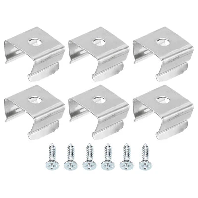 50pc Rope Light Mounting Clips Channel Mounting Holder for 9.5-12mm LED Strip