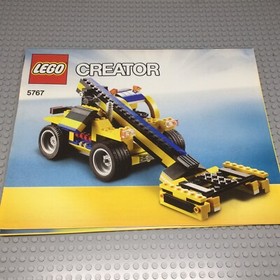 LEGO Creator 3 in 1 Yellow Vehicle 5767 Cool Cruiser Set w Instructions