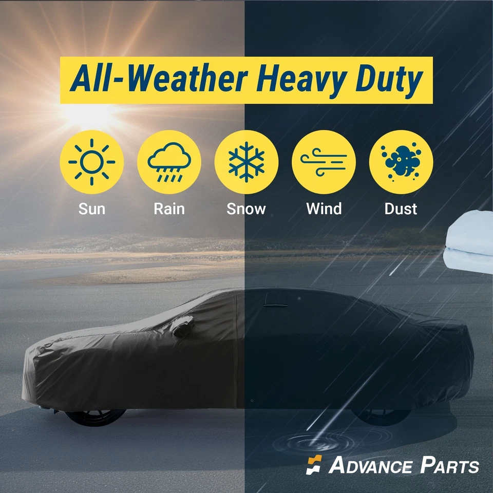 [CADILLAC STS 2005-2011] Cubierta Coche Personalizada Premium Impermeable Todo Clima Foto 3 de 4