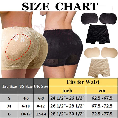 Mutandine Imbottite Glutei Anca Enhancer Vita Alta Shaper Sollevatore Butt BBL - Foto 2 di 12