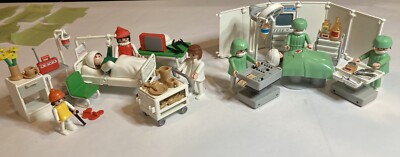 Playmobil 3495, chambre hôpital vintage - Jeux & Jouets