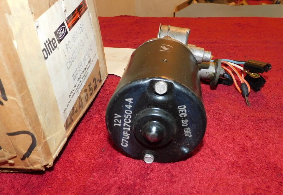 Ford E100 Econoline 1966 1967 nuevo eléctrico motor limpiaparabrisas de 2 velocidades Foto 2 de 4