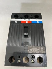 GE TQD32225 Used 3P 225A 240V Breaker No Lugs See Pics #F2