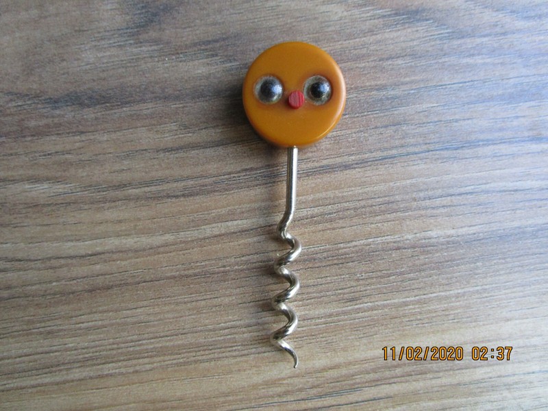 Vintage Bakelite Corkscrew 1940's