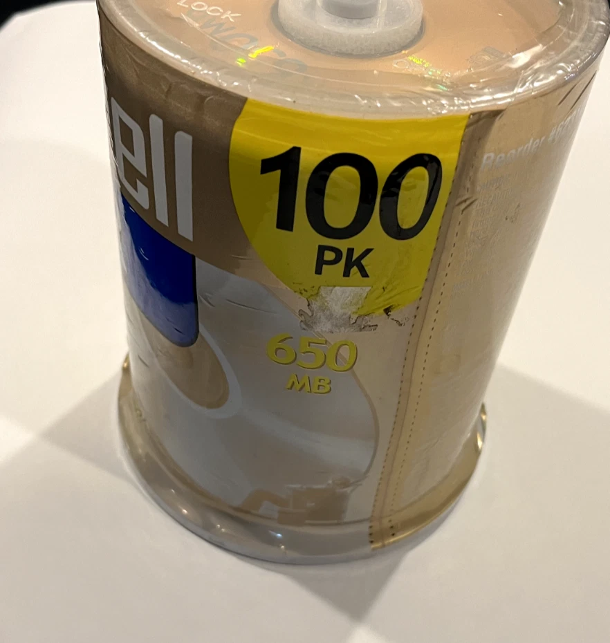 Maxell CD-R Discs Recordable 650MB/74 Min/1x to 40x Pack of 98 NEW But Opened - Image 2 of 4