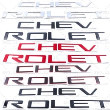 Tailgate Insert Letters For 2019-2025 Silverado 1500 2500 Badge 3D Raised Emblem