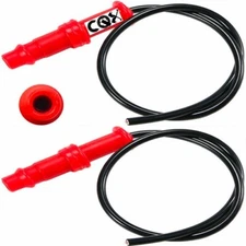 2x Spark Plug Wire & Cap 2x4 4x4 For Polaris Magnum 425 1995 1996 1997 1998