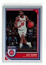 Alec Burks 2022-23 NBA Hoops Premium Set Silver /199 SP #26 Detroit Pistons