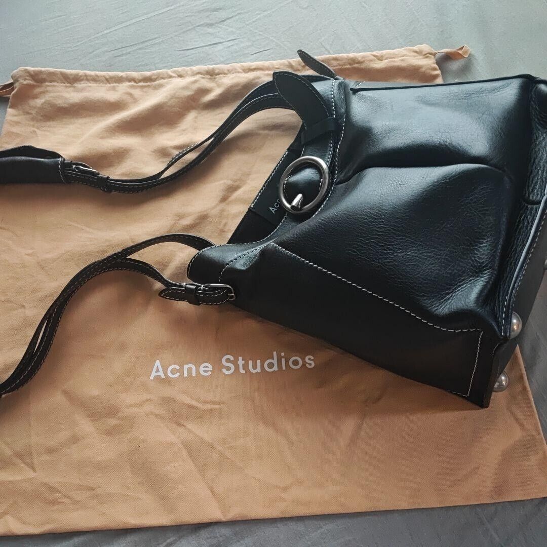 Acne Studios Buckle Jeans 2way bag shoulder bag leather Acne Studios Buckle Jeans 2way bag shoulder bag leather