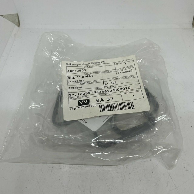 Volkswagen of America 03L198441 - Engine Oil Filter Adapter Gasket for ...