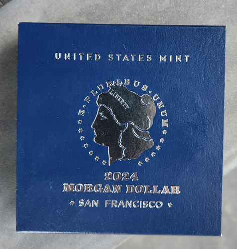 2024 s proof .999 silver Morgan dollar *