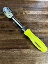 New Unused Snap On Fhd80 38 Dr Hi Viz Yellow Handle Ratchet Free Priority