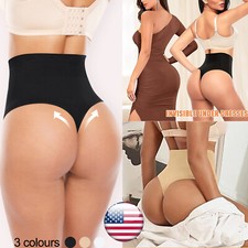 Compression Women Shapewear Panties High Waist Thong Tummy Control Girdle Shaper