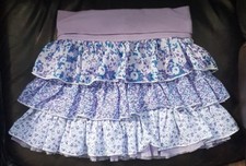 Children's Place Girls Skirt Ruffle Layers Violet Purple Size 8