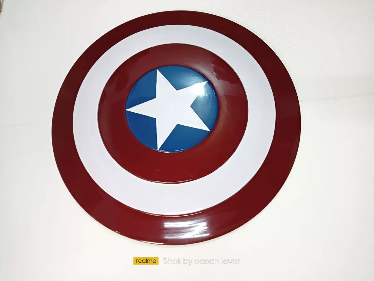 Marvel legends captain america 75th cheap anniversary metal shield ebay